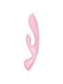Triple Oh Vibrazione Ibrida Rosa - SATISFYER VIBRATOR - Vibratori | erosidea.com