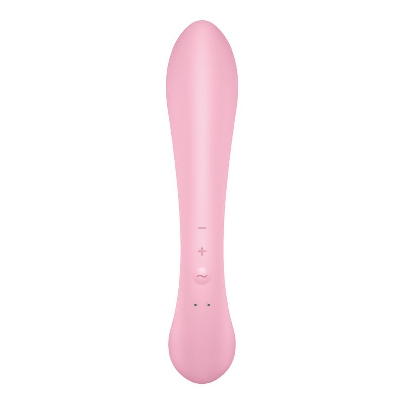 Triple Oh Vibrazione Ibrida Rosa - SATISFYER VIBRATOR - Vibratori | erosidea.com