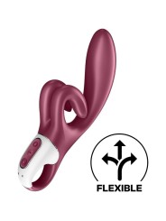 Vibrazione Touch Me Rabbit Rosso - SATISFYER VIBRATOR - Vibratori Rabbit | erosidea.com