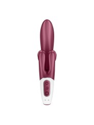 Vibrazione Touch Me Rabbit Rosso - SATISFYER VIBRATOR - Vibratori Rabbit | erosidea.com