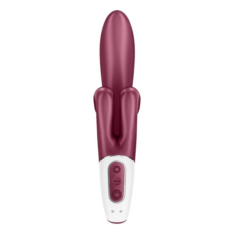 Vibrazione Touch Me Rabbit Rosso - SATISFYER VIBRATOR - Vibratori Rabbit | erosidea.com