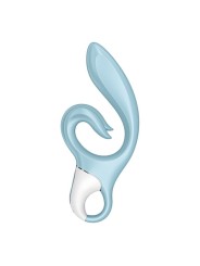 Love Me Rabbit Vibrazione Blu - SATISFYER VIBRATOR - Vibratori Rabbit | erosidea.com