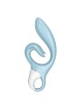 Love Me Rabbit Vibrazione Blu - SATISFYER VIBRATOR - Vibratori Rabbit | erosidea.com