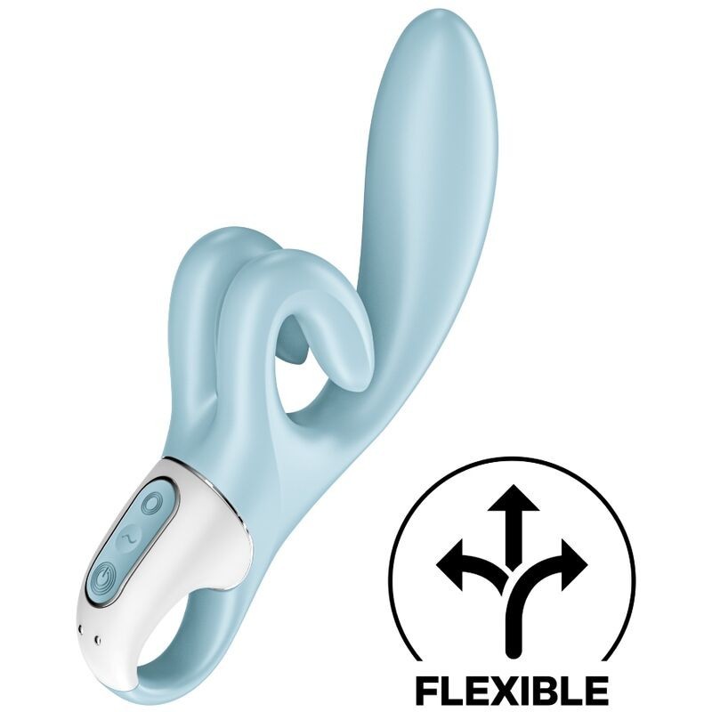 Satisfyer - Vibrazione Rabbit Touch Me - Blu - SATISFYER VIBRATOR - Promozioni Erosidea | erosidea.com