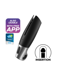Masturbatore Power Nero - SATISFYER MEN - Masturbatori | erosidea.com
