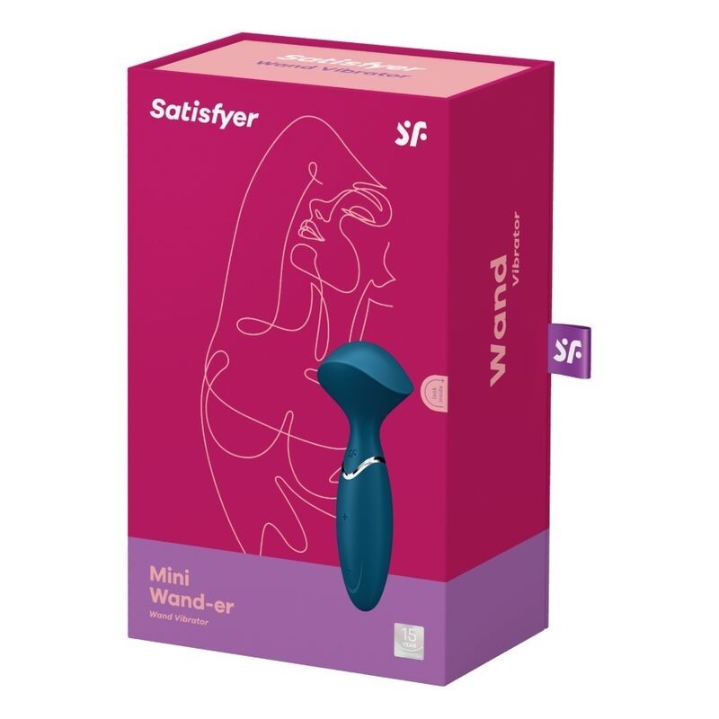 Satisfyer - Mini Wond-Er Blu - SATISFYER WAND - Magic Wand | erosidea.com