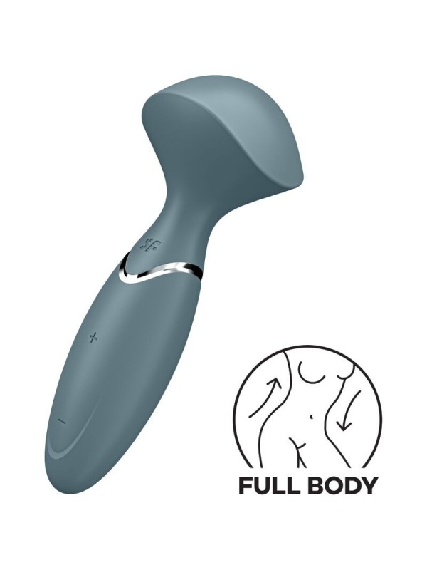Mini Wond-Er Grigio - SATISFYER WAND - Magic Wand | erosidea.com