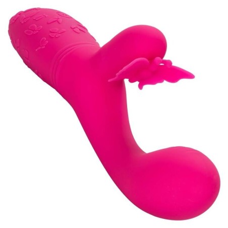 California Exotics - Butterfly Kiss Flutter Rosa - CALIFORNIA EXOTICS - Vibratori Rabbit | erosidea.com