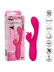 California Exotics - Butterfly Kiss Flutter Rosa - CALIFORNIA EXOTICS - Vibratori Rabbit | erosidea.com