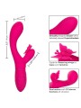 California Exotics - Butterfly Kiss Flutter Rosa - CALIFORNIA EXOTICS - Vibratori Rabbit | erosidea.com
