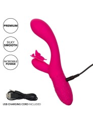 California Exotics - Butterfly Kiss Flutter Rosa - CALIFORNIA EXOTICS - Vibratori Rabbit | erosidea.com