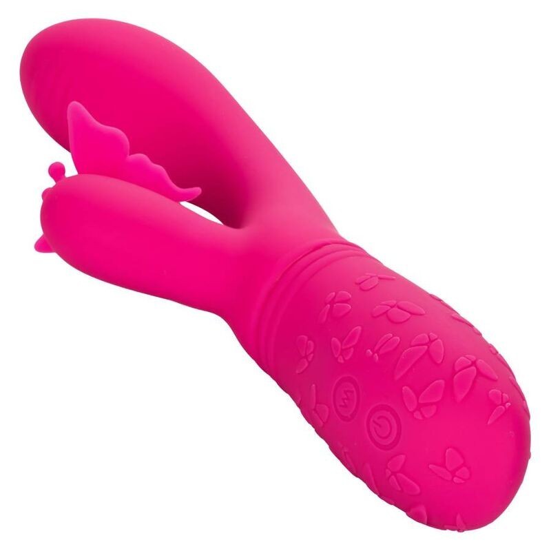 California Exotics - Butterfly Kiss Flutter Rosa - CALIFORNIA EXOTICS - Vibratori Rabbit | erosidea.com