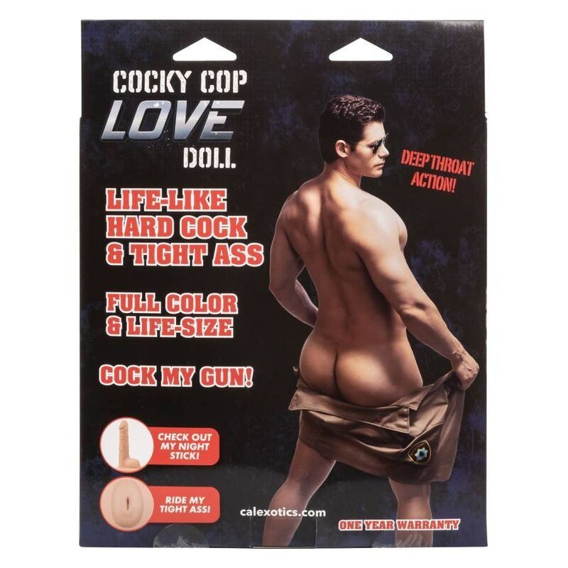 California Exotics - Cocky Cop Love Bambola - CALIFORNIA EXOTICS - Bambole del Sesso | erosidea.com