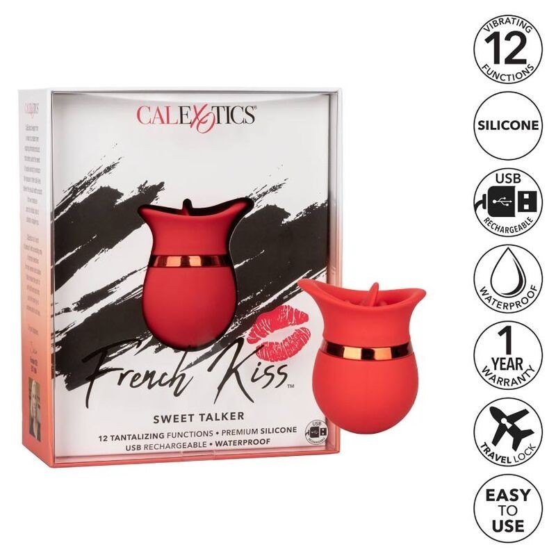 Vibratore California Exotics Massaggiatore French Kiss Sweet Talker - CALIFORNIA EXOTICS - Succhia Clitoride | erosidea.com