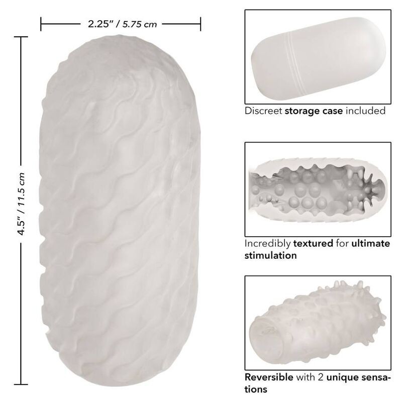 California Exotics - Nubby Stroker Reversibile - CALIFORNIA EXOTICS - Masturbatori Mini | erosidea.com