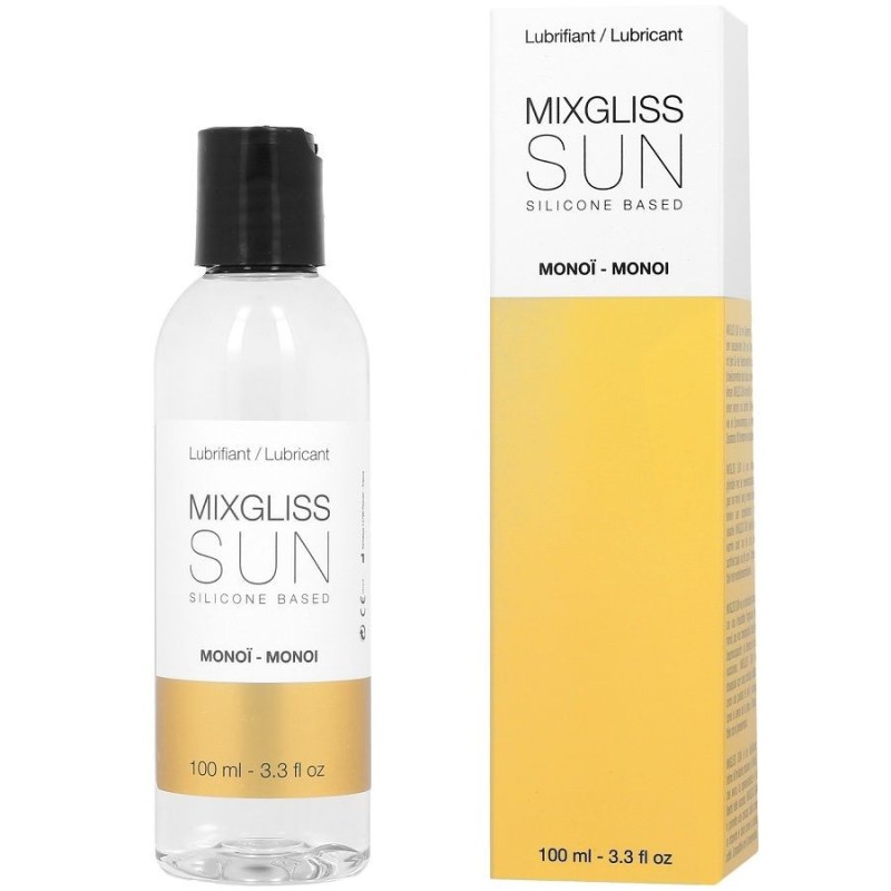 Lubrificante A Base Silicone Mixgliss Sun Monoi 100Ml - MIXGLISS - Aromatizzati e Commestibili | erosidea.com