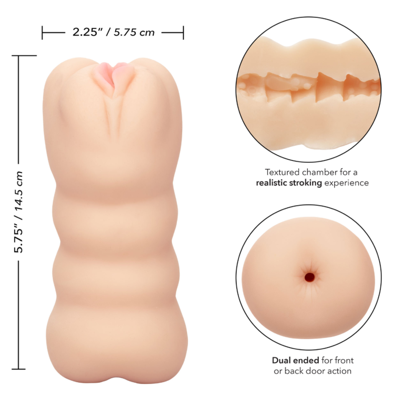 California Exotics - Emozione Economica A Tre Vie - CALIFORNIA EXOTICS - Masturbatori Vagina | erosidea.com