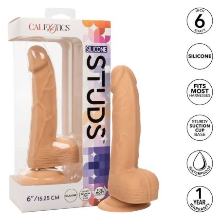Calexotics - Borchie In Silicone 15.24 Cm Pelle - CALIFORNIA EXOTICS - Dildo Realistici | erosidea.com