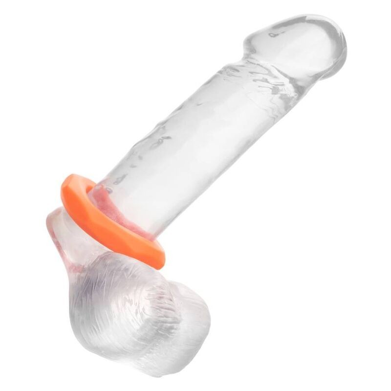 California Exotics - Anello Alpha Sexagon Arancione - CALIFORNIA EXOTICS - Anelli Fallici | erosidea.com
