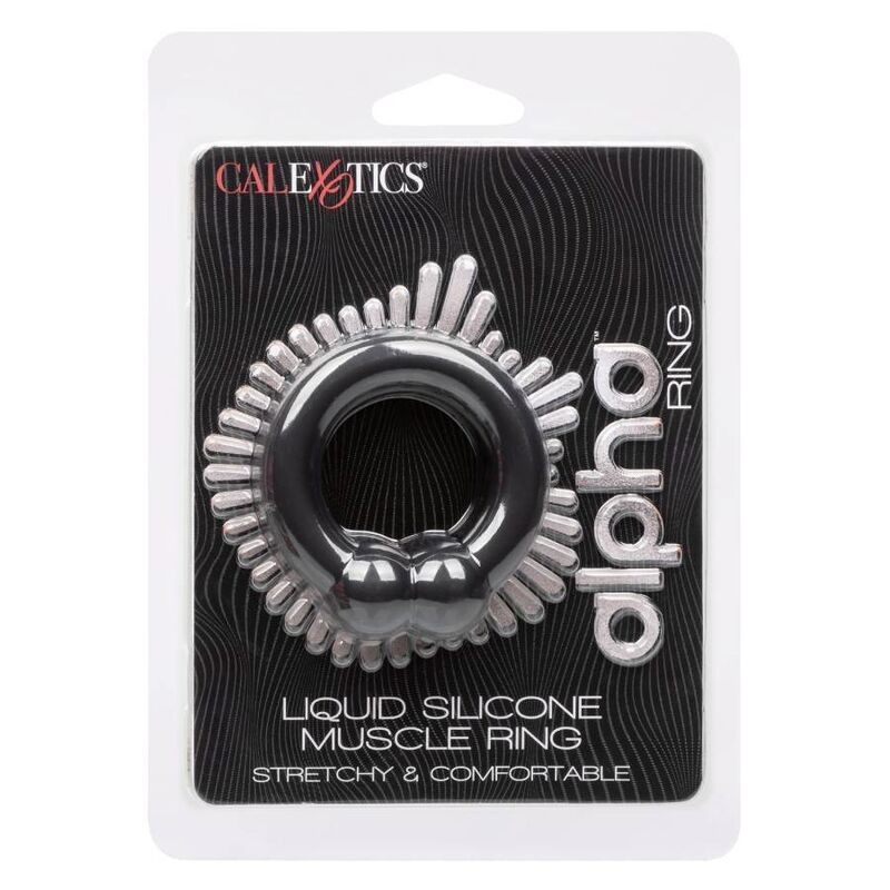 California Exotics - Alpha Muscle Anello Nero - CALIFORNIA EXOTICS - Anelli Fallici | erosidea.com