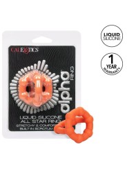 California Exotics - Alpha All Star Anello Arancione - CALIFORNIA EXOTICS - Anelli Fallici | erosidea.com