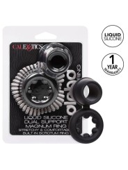 California Exotics - Anello Alpha Dual Magnum Nero - CALIFORNIA EXOTICS - Anelli Fallici | erosidea.com