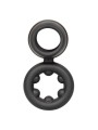California Exotics - Anello Alpha Dual Magnum Nero - CALIFORNIA EXOTICS - Anelli Fallici | erosidea.com