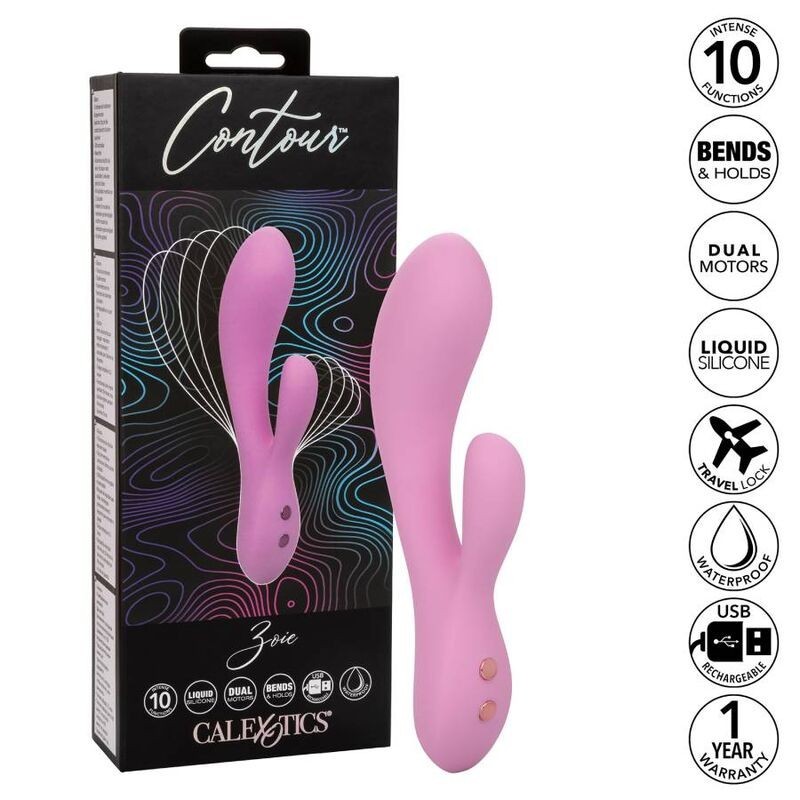 California Exotics - Contour Zoie Rosa - CALIFORNIA EXOTICS - Vibratori | erosidea.com