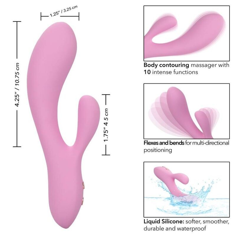 California Exotics - Contour Zoie Rosa - CALIFORNIA EXOTICS - Vibratori | erosidea.com