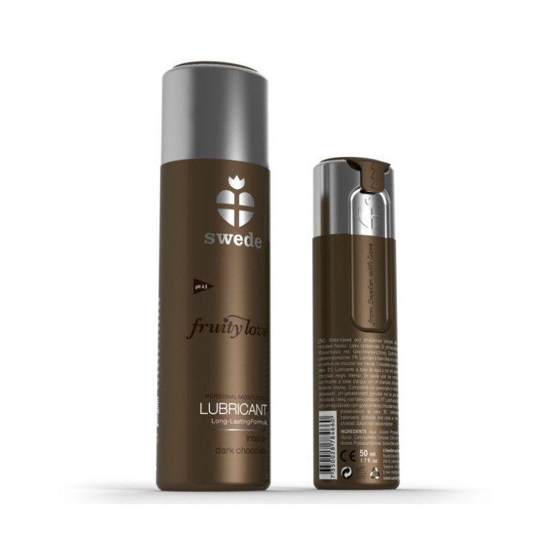 Swede - Fruity Love Lubrificante Cioccolato Fondente 50 Ml - SWEDE - Aromatizzati e Commestibili | erosidea.com
