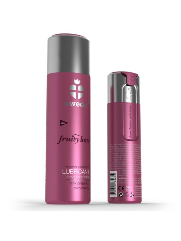 Swede - Fruity Love Lubrificante Pompelmo Rosa Con Mango 100 Ml - SWEDE - Aromatizzati e Commestibili | erosidea.com