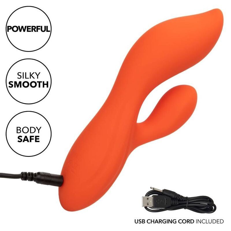 California Exotics - Stella Dual Teaser Arancione - CALIFORNIA EXOTICS - Vibratori Doppi | erosidea.com