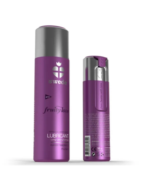 Swede - Fruity Love Lubrificante Lampone Rabarbaro 50 Ml - SWEDE - Aromatizzati e Commestibili | erosidea.com