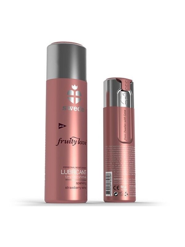 Swede - Fruity Love Lubrificante Fragola Fragola Vino 100 Ml - SWEDE - Aromatizzati e Commestibili | erosidea.com