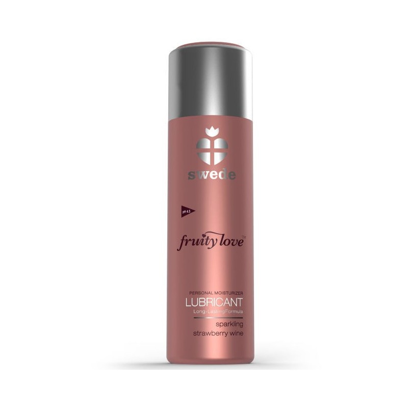 Swede - Fruity Love Lubrificante Fragola Fragola Vino 100 Ml - SWEDE - Aromatizzati e Commestibili | erosidea.com
