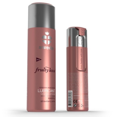 Swede - Fruity Love Lubrificante Fragola Fragola Vino 50 Ml - SWEDE - Aromatizzati e Commestibili | erosidea.com