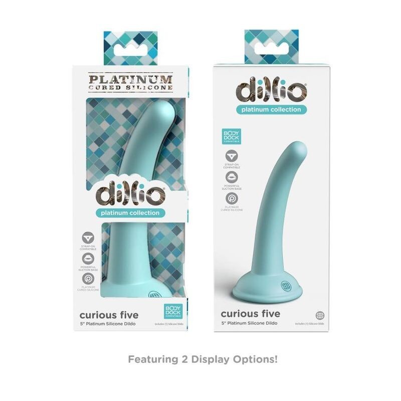 Dillio - Curious Five 127 Cm Verde - DILLIO - Dildo Realistici | erosidea.com