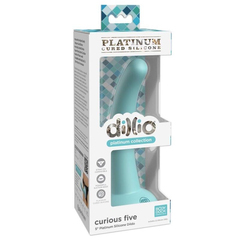 Dillio - Curious Five 127 Cm Verde - DILLIO - Dildo Realistici | erosidea.com