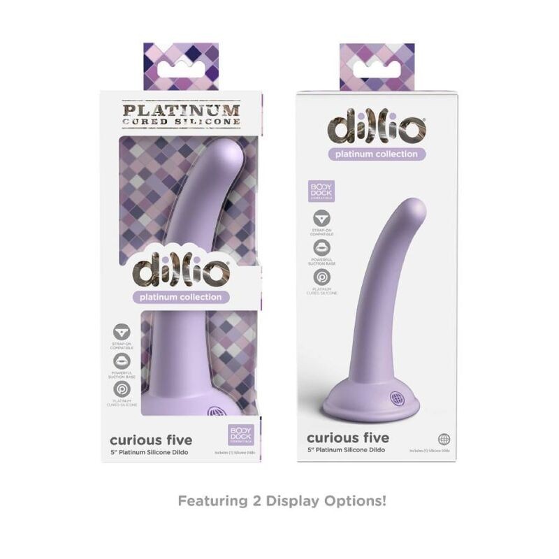 Dillio - Curious Five 127 Cm Lilla - DILLIO - Dildo Realistici | erosidea.com