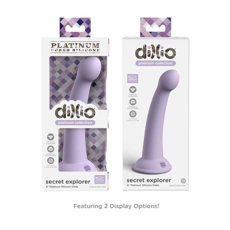 Dillio - Esploratore Segreto 1524 Cm Viola - DILLIO - Dildo Realistici | erosidea.com