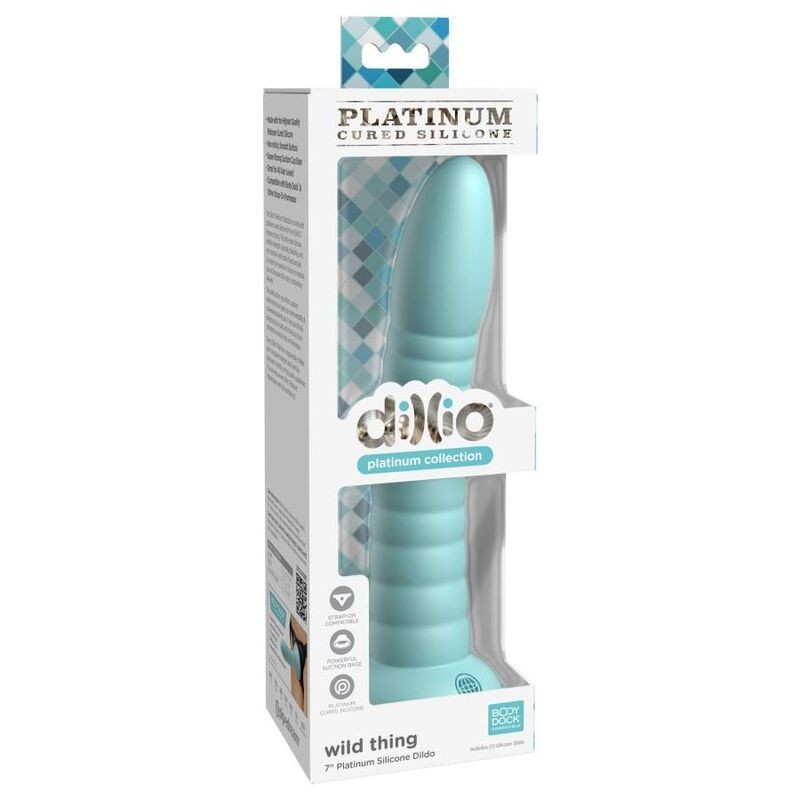 Dillio - Wild Thing 1778 Cm Verde - DILLIO - Dildo Realistici | erosidea.com