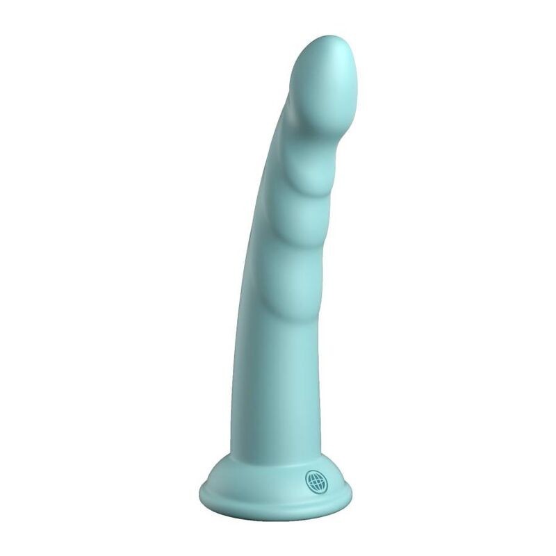 Dildo Slim Seven Dillio Platinum 1778 Cm Verde - DILLIO - Dildo Realistici | erosidea.com