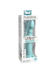Dildo Slim Seven Dillio Platinum 1778 Cm Verde - DILLIO - Dildo Realistici | erosidea.com