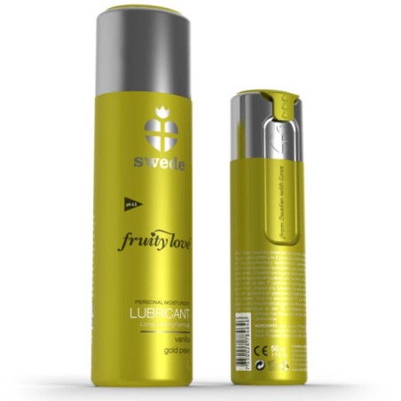 Swede - Fruity Love Lubrificante Vaniglia Gold Pera 100 Ml - SWEDE - Aromatizzati e Commestibili | erosidea.com
