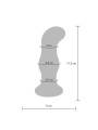Toyjoy - The Gleaming Buttplug In Vetro Vibrante - TOYJOY - Plug e Catene Anali | erosidea.com