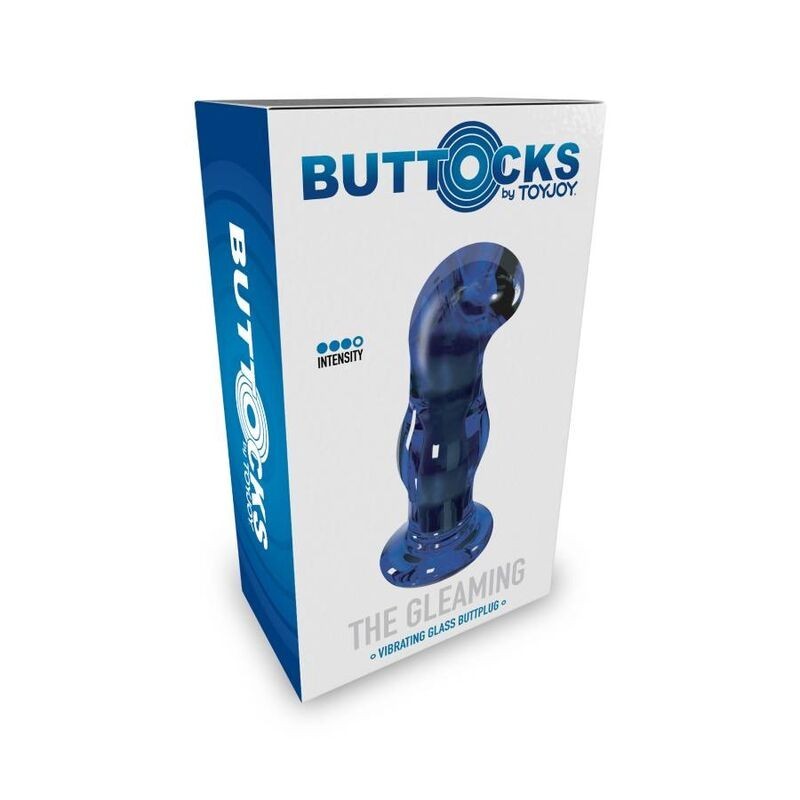 Toyjoy - The Gleaming Buttplug In Vetro Vibrante - TOYJOY - Plug e Catene Anali | erosidea.com