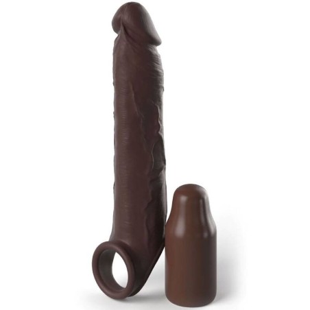 Fantasy X- Tensions - Pipedreams Estensione Con Cinturino 1778 Cm Marrone - FANTASY X-TENSIONS - Guaine e Prolunghe | erosidea.com