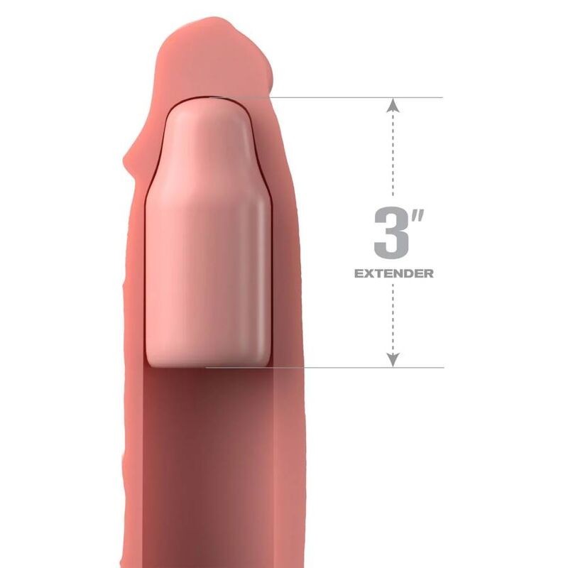 Fantasy X- Tensions - Pipedreams Manicotto 2286 Cm + 762 Cm Pelle Di Spina - FANTASY X-TENSIONS - Guaine e Prolunghe | erosidea.com