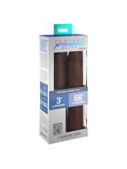Fantasy X- Tensions - Pipedreams Sleeve 2286 Cm + 762 Cm Plug Brown - FANTASY X-TENSIONS - Plug e Catene Anali | erosidea.com