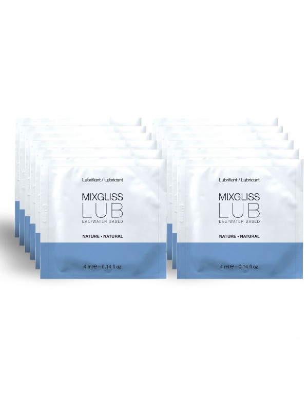 Mixgliss - Lubrificante Naturale A Base Acqua 12 Monodose 4 Ml - MIXGLISS - Monodose e Pocket | erosidea.com